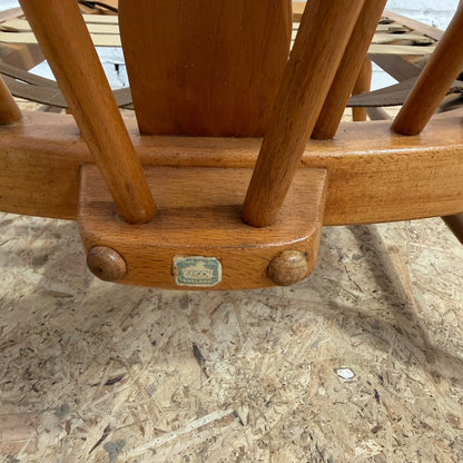 Vintage Ercol Model 203 Low Armchair Blonde Beech Mid Century Modern 1960's