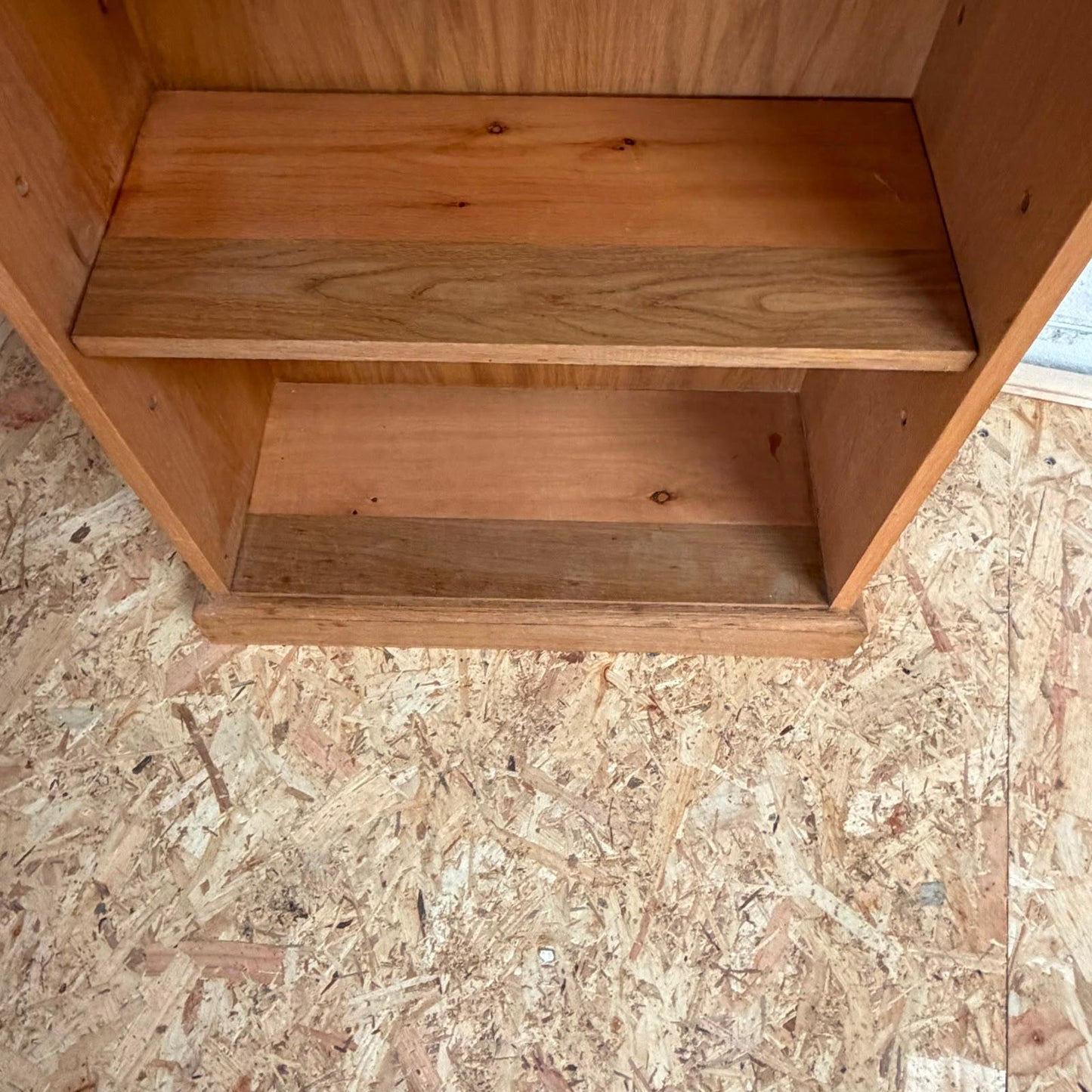 Modern Tall Pine 4 Shelf Bookcase