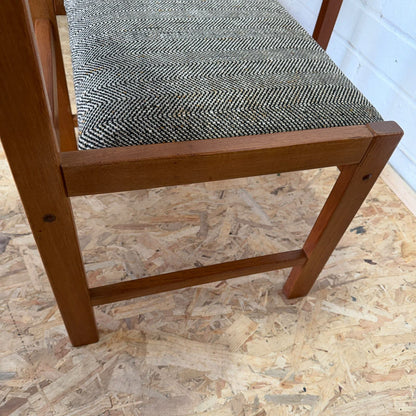 4 Vintage Mid Century Teak Danish Style Dining Chairs Possibly D-Scan Singapore