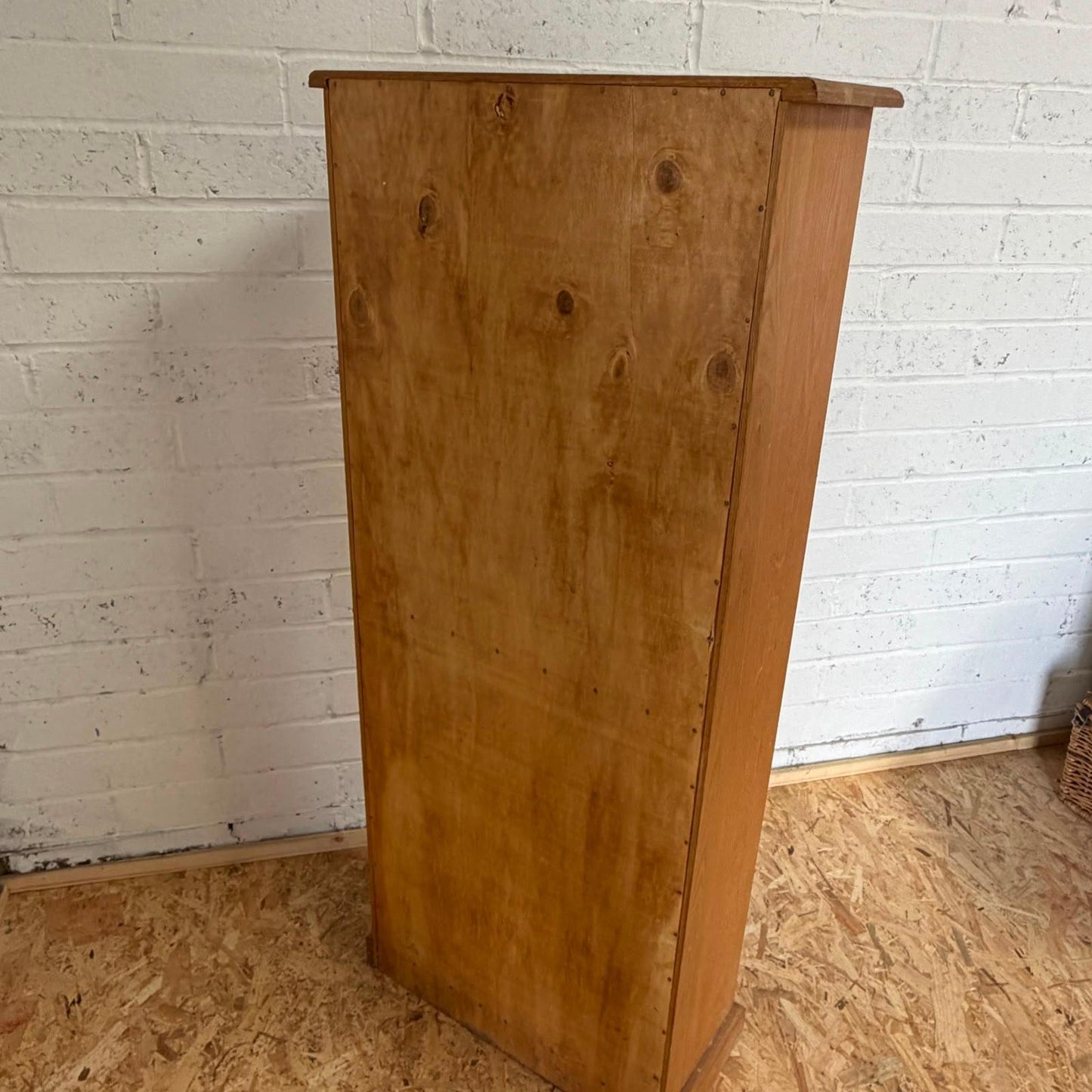 Modern Tall Pine 4 Shelf Bookcase