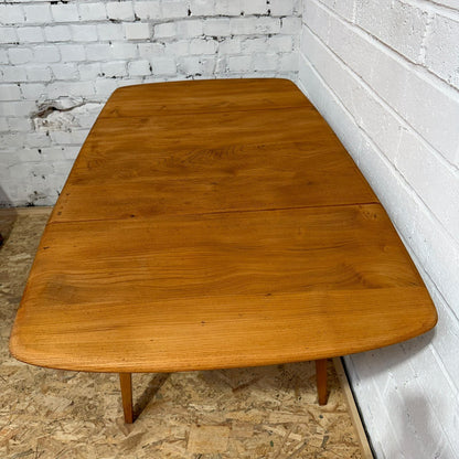 Vintage Ercol Model 492 Dropleaf Gateleg Dining Kitchen Table Seats 2-6