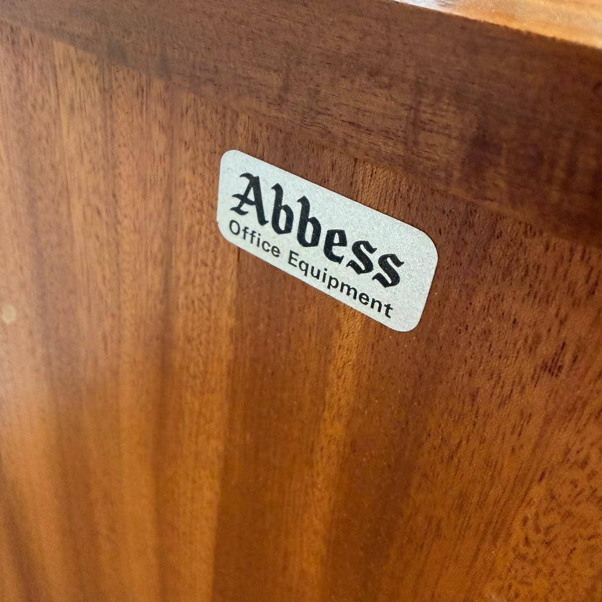 Mid Century Glazed Bookcase Abbess Furniture Single Shelf Metal Legs