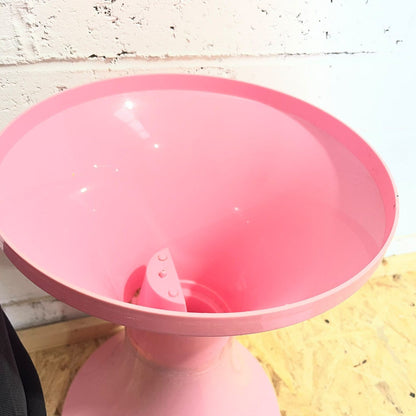 Vintage Retro Tam Tam Stool Pink Plant Stand Side Table Storage