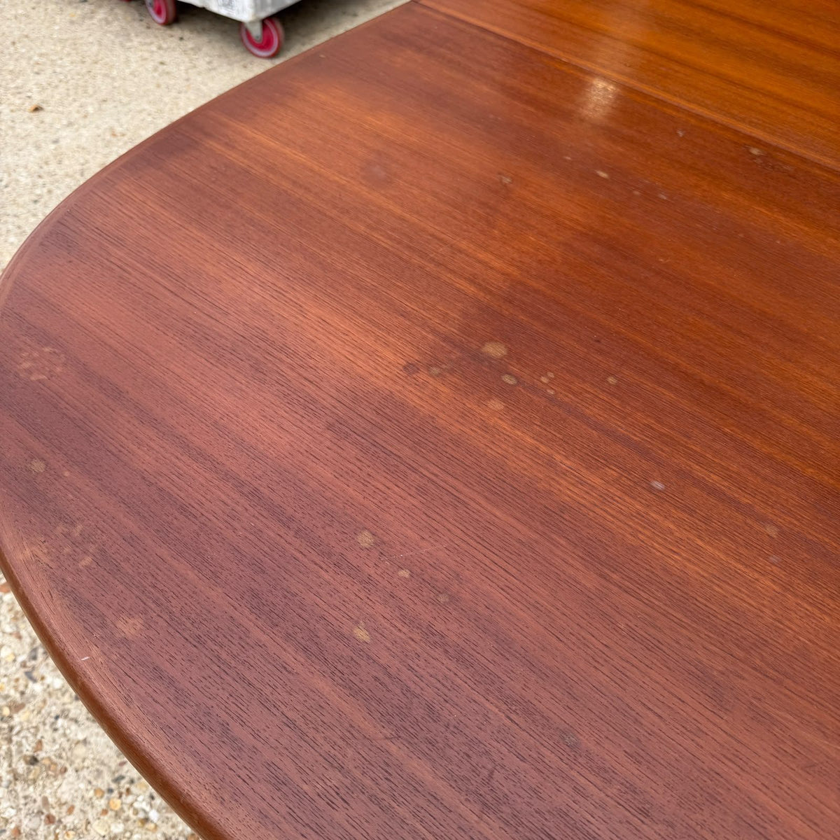 Vintage Danish AM83 Ansanger Mobler Mid Century Extending Dining Table Seat 6-10