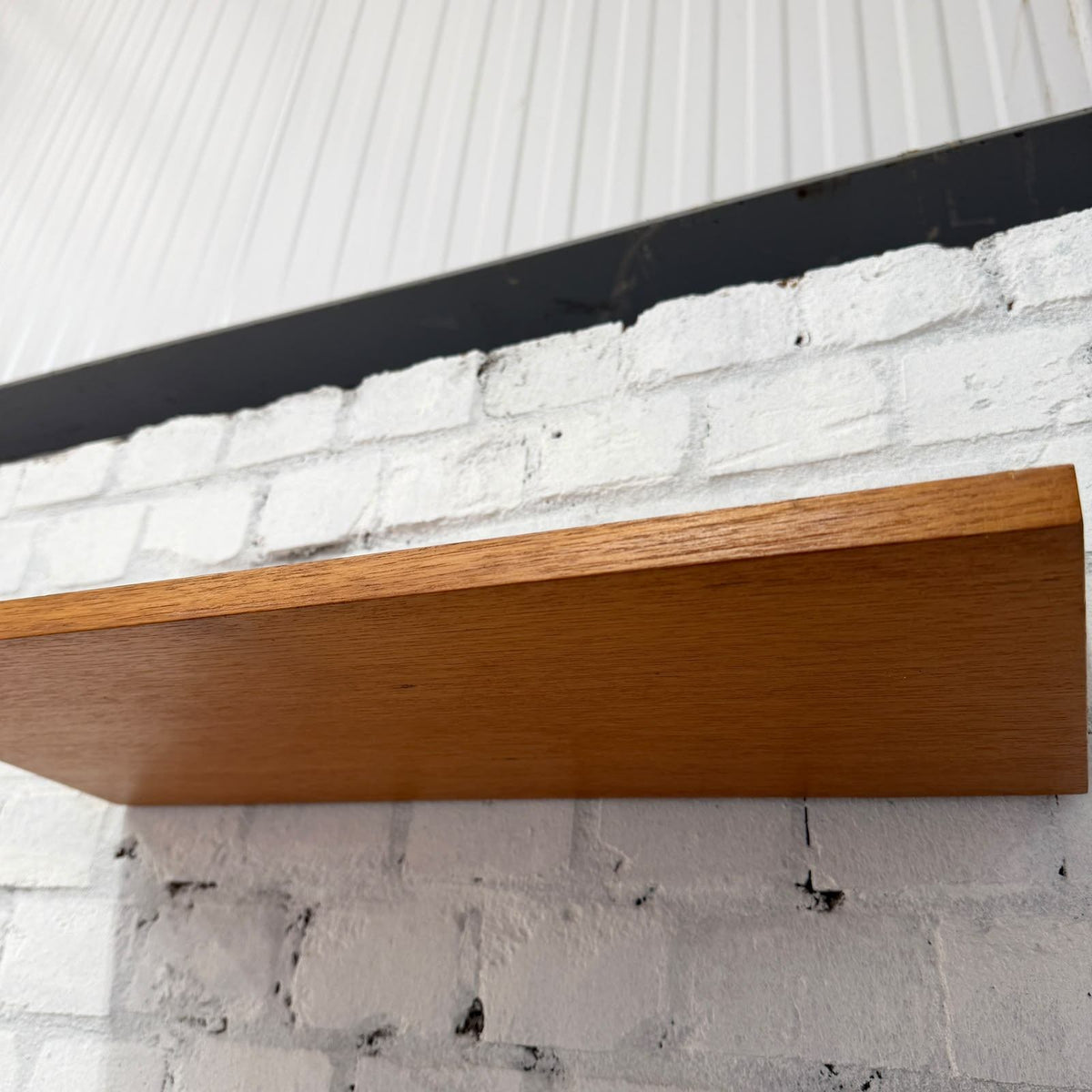 Tapley 33 Floating Shelf Mid Century 22” 56cm Teak With Wall Fixing