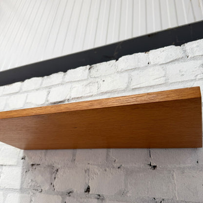 Tapley 33 Floating Shelf Mid Century 22” 56cm Teak With Wall Fixing