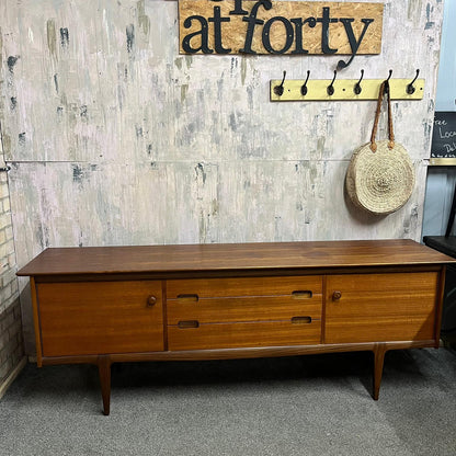 Vintage A Younger Afromosia Teak Fonseca Sideboard 1960s Mid Century John Herber