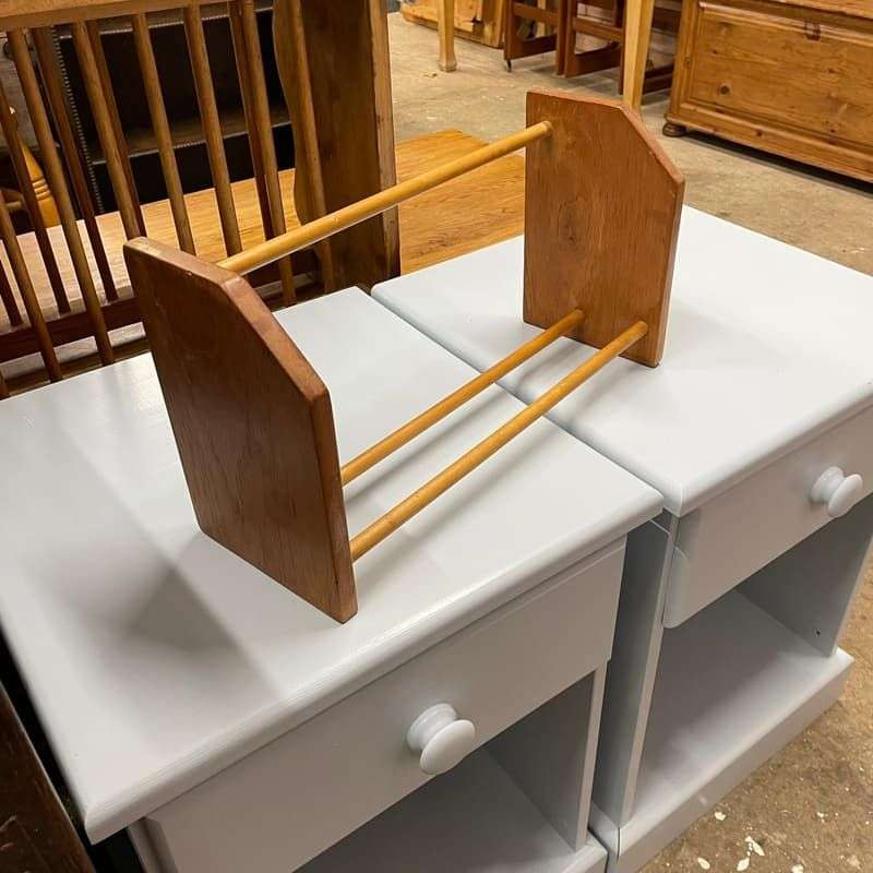 Vintage Pine Book Rack