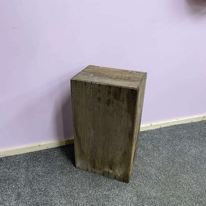 Vintage Swifts Corned Beef Wooden Crate Storage Bedside Table