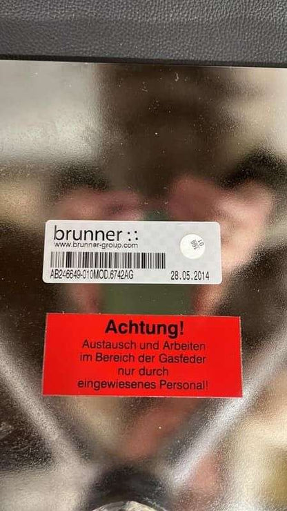 4x Brunner Conference Cafe Meeting Chair Grey And Graphite Chrome Star Base