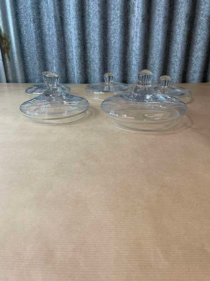 5 Assorted Glass Cloche Plate Covers Weddings Events Tables Decoration