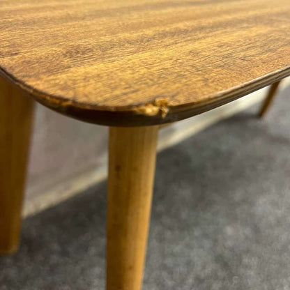 Mid Century CC41 Utility Ware Coffee Table And 2 Side Tables Teak And Ply