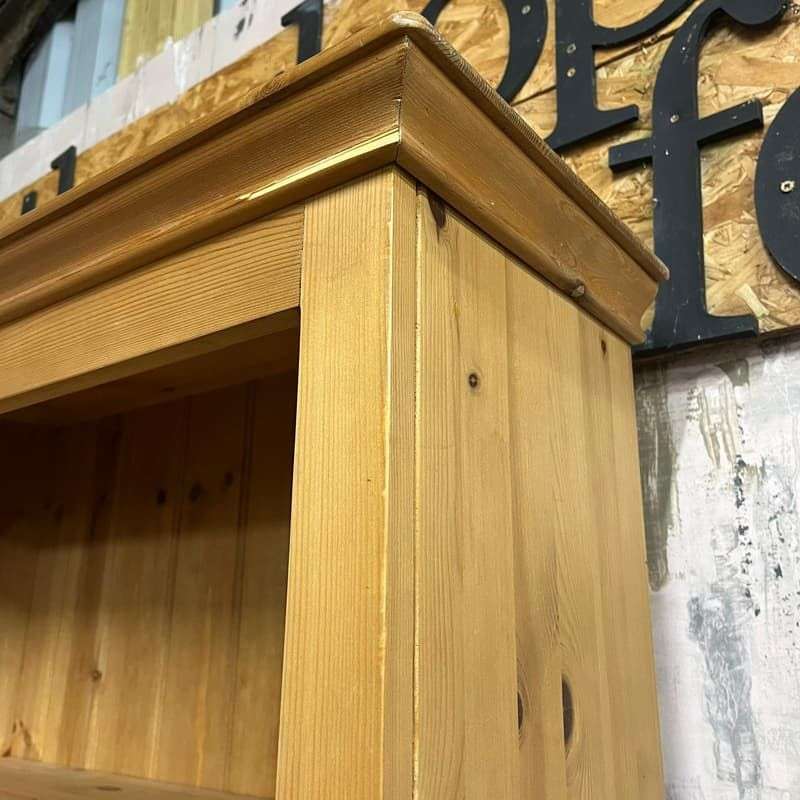 Tall Pine Bookcase 4 Adjustable Shelves Books Storage