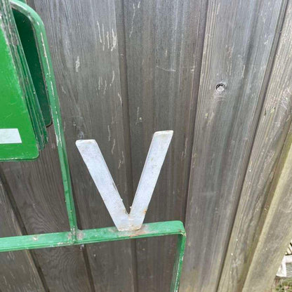 Vintage Crown Green Bowling Scoreboard Metal Frame Calendar Garden House Numbers