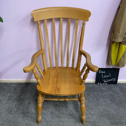 Modern Beech High Backed Armchair Story Nursing Chair