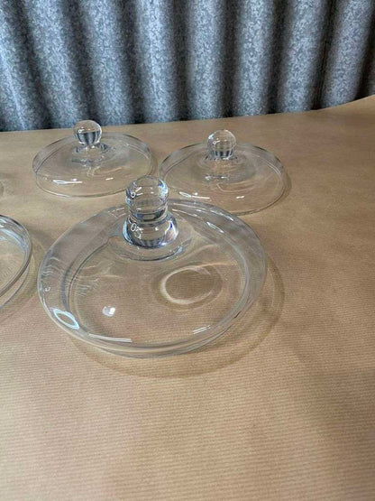 5 Assorted Glass Cloche Plate Covers Weddings Events Tables Decoration
