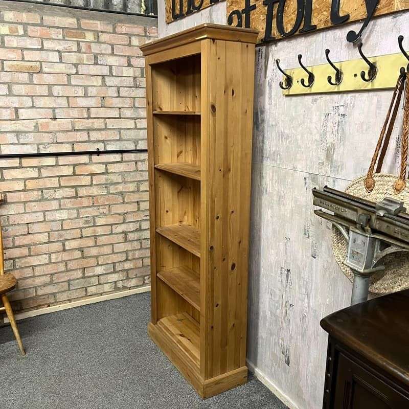 Tall Pine Bookcase 4 Adjustable Shelves Books Storage