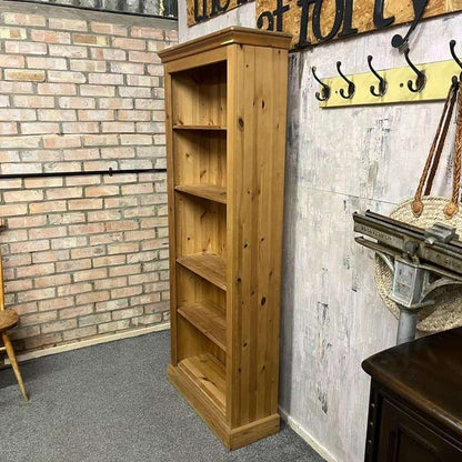 Tall Pine Bookcase 4 Adjustable Shelves Books Storage