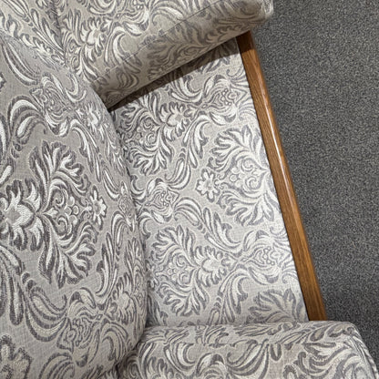 Ercol Saville 3 Seater Sofa Solid Wood Frame Upholstered Recovered Cushions