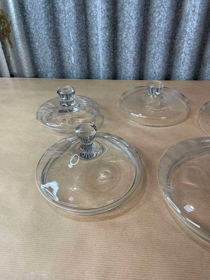 5 Assorted Glass Cloche Plate Covers Weddings Events Tables Decoration