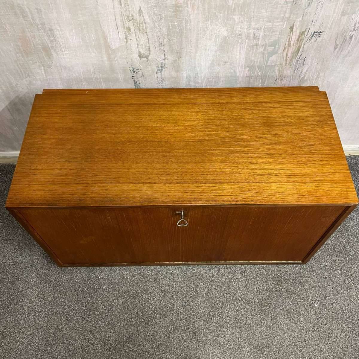 Poul Cadovius Danish Modular Wall Mounted Single Cupboard Mid Century