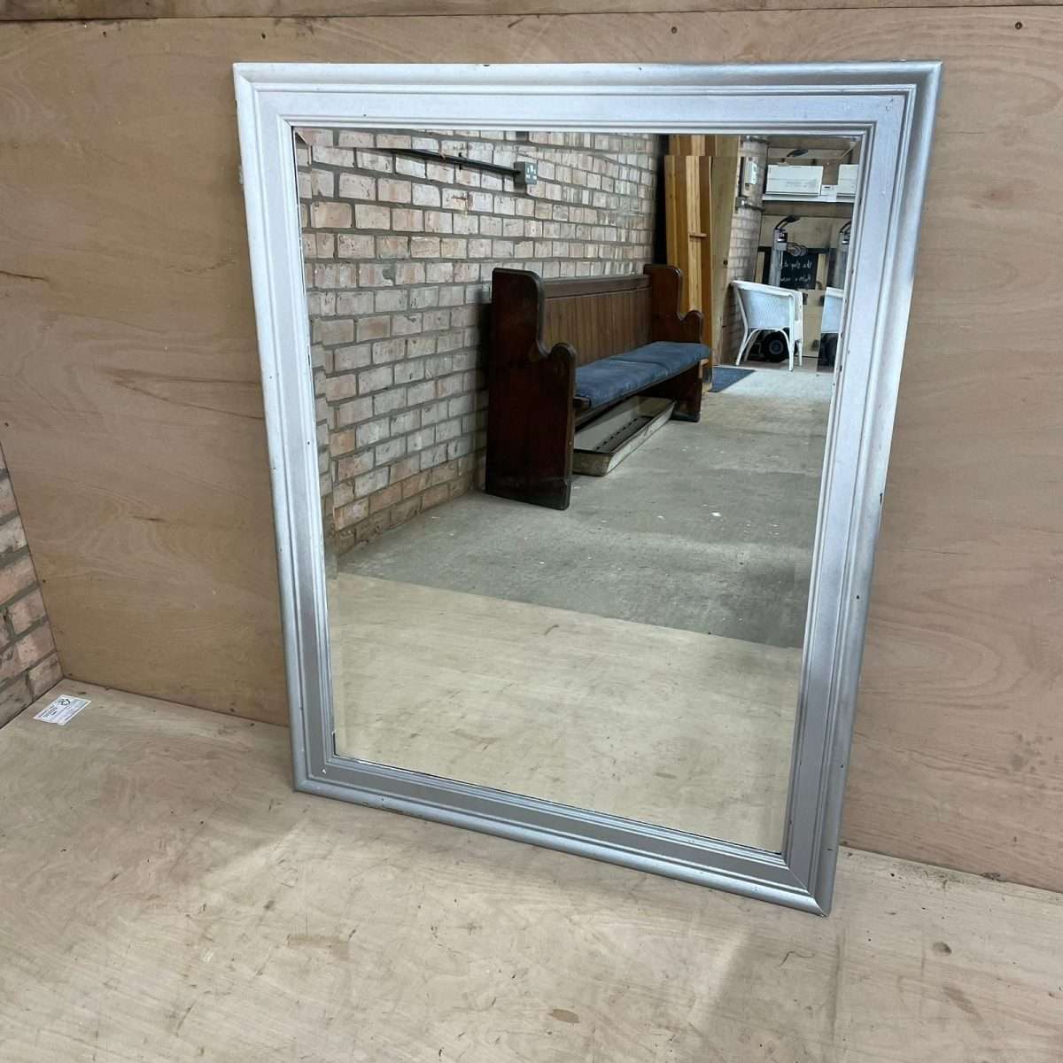 Shabby Chic Painted Pine Framed Mirror